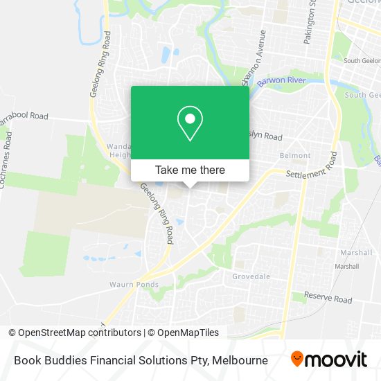 Book Buddies Financial Solutions Pty map