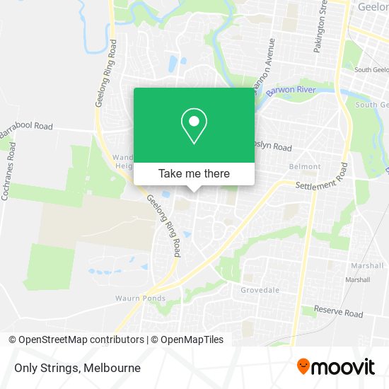 Only Strings map