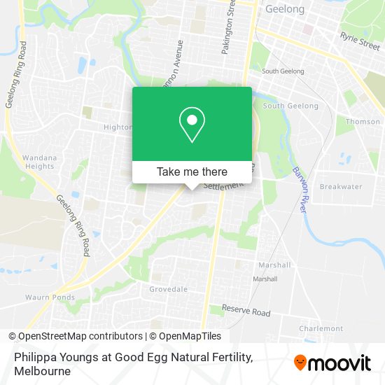 Philippa Youngs at Good Egg Natural Fertility map