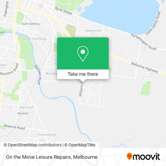 On the Move Leisure Repairs map