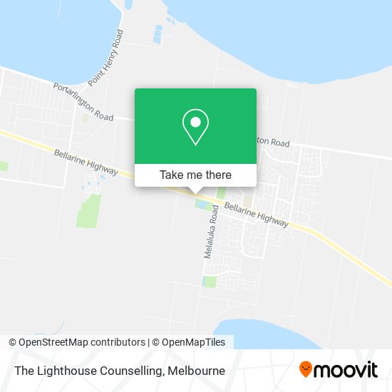 The Lighthouse Counselling map