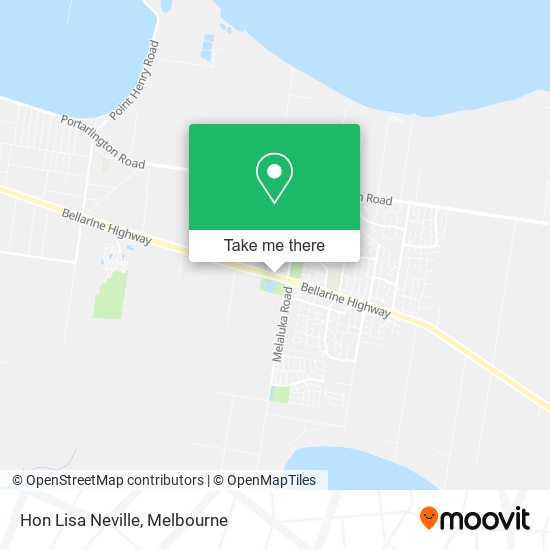 Hon Lisa Neville map