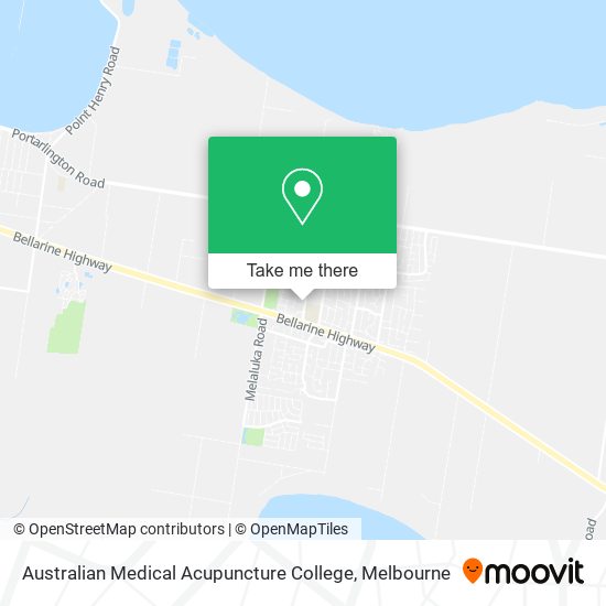 Australian Medical Acupuncture College map