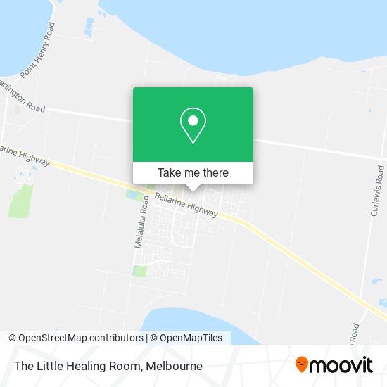 The Little Healing Room map
