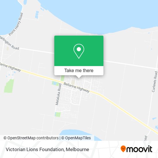 Victorian Lions Foundation map