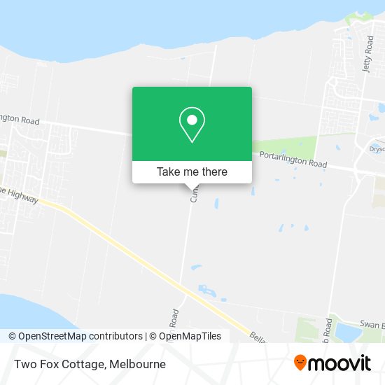 Two Fox Cottage map