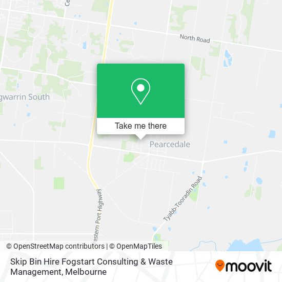 Skip Bin Hire Fogstart Consulting & Waste Management map