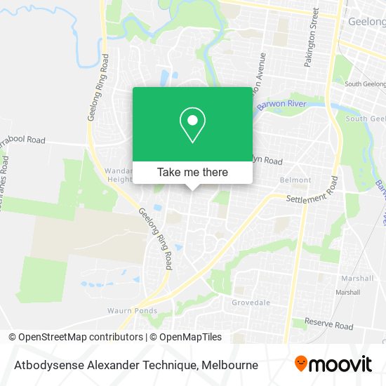 Atbodysense Alexander Technique map
