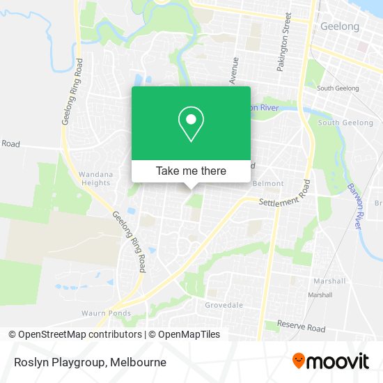 Roslyn Playgroup map