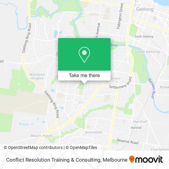 Conflict Resolution Training & Consulting map