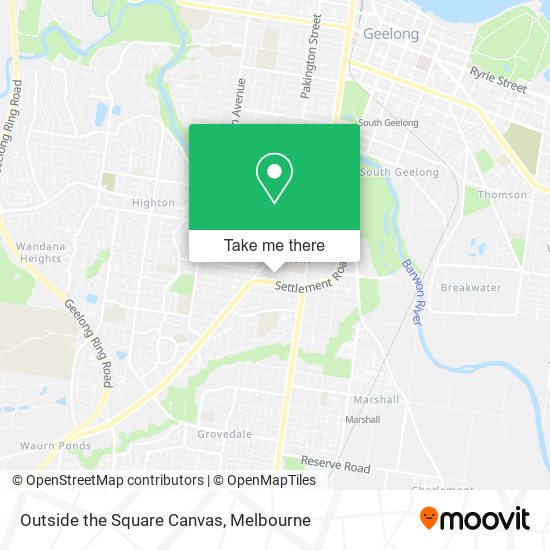 Outside the Square Canvas map