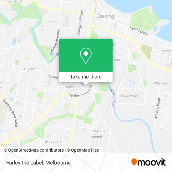 Farley the Label map