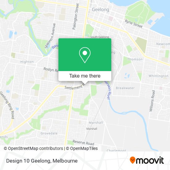 Design 10 Geelong map