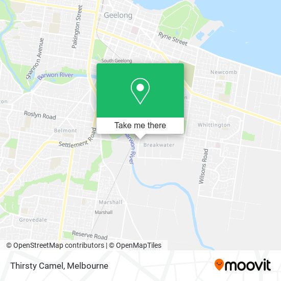Thirsty Camel map