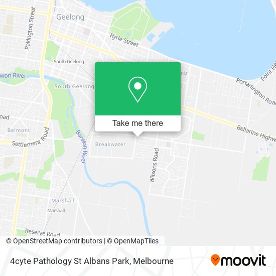 4cyte Pathology St Albans Park map