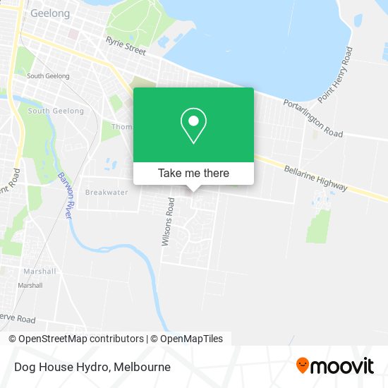 Dog House Hydro map