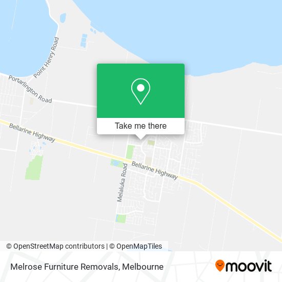 Melrose Furniture Removals map