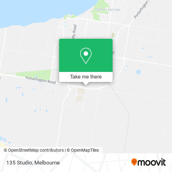 135 Studio map