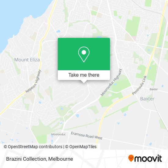 Brazini Collection map