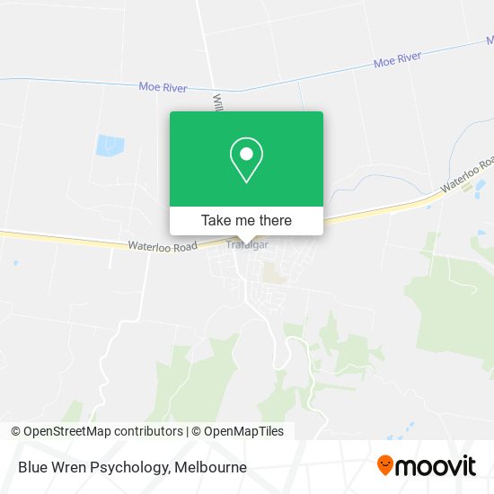 Blue Wren Psychology map