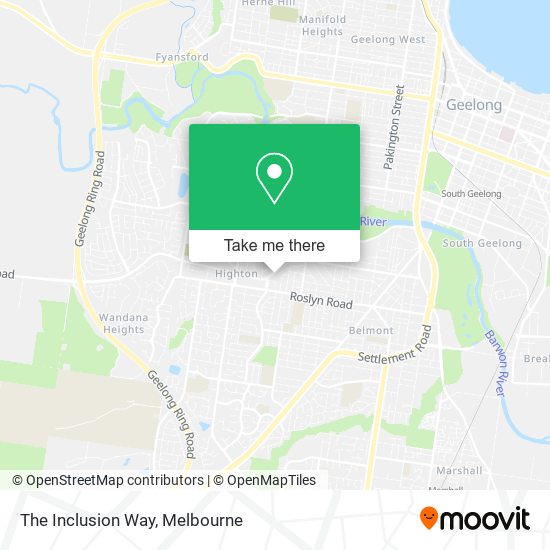 The Inclusion Way map