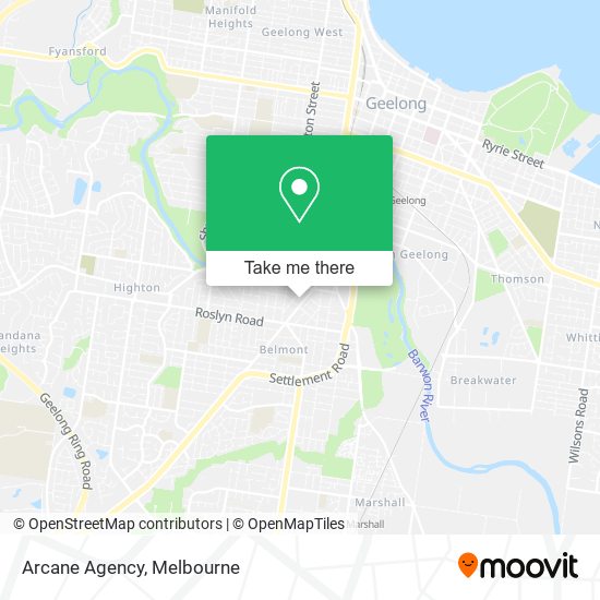 Arcane Agency map