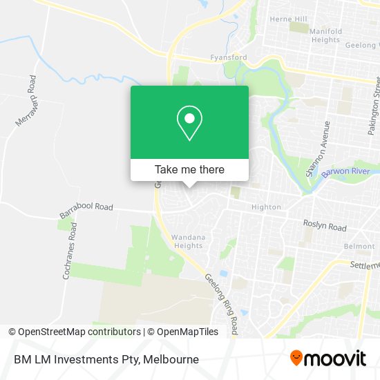 BM LM Investments Pty map