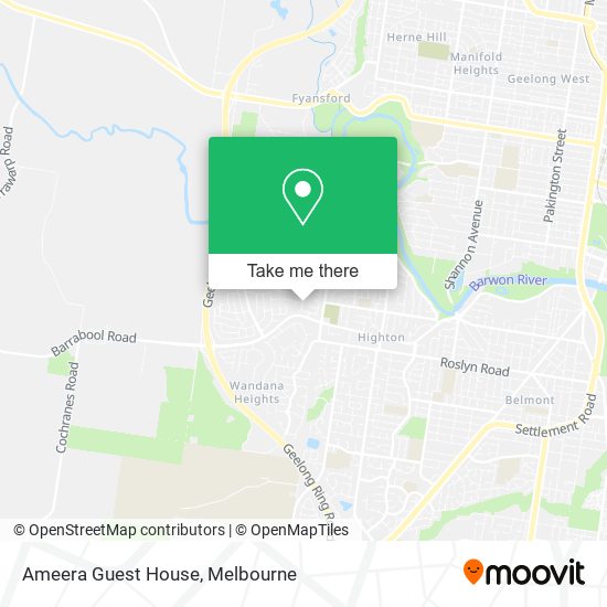 Ameera Guest House map