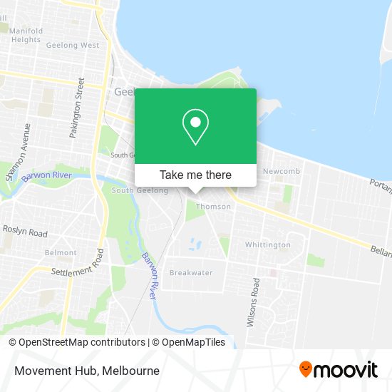 Movement Hub map