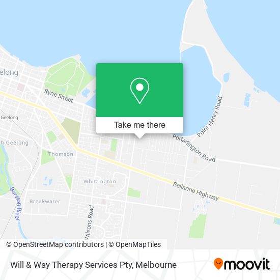 Will & Way Therapy Services Pty map