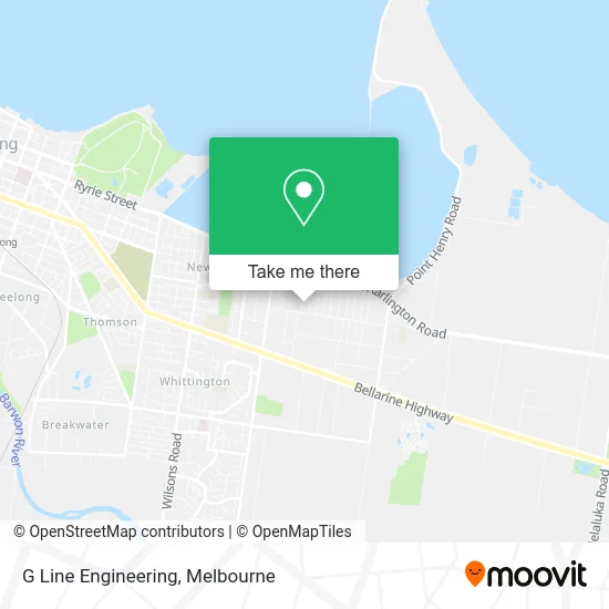 G Line Engineering map