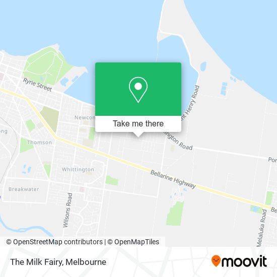 The Milk Fairy map