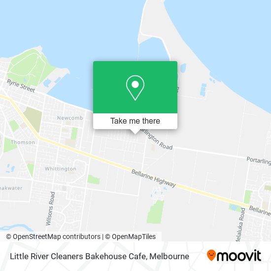 Little River Cleaners Bakehouse Cafe map