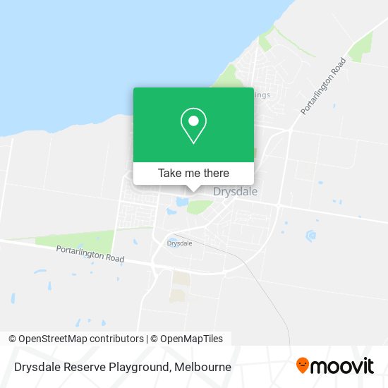 Drysdale Reserve Playground map