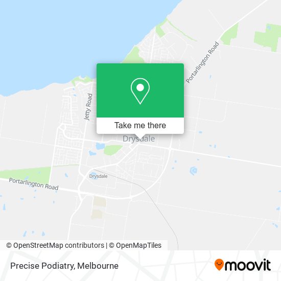 Precise Podiatry map