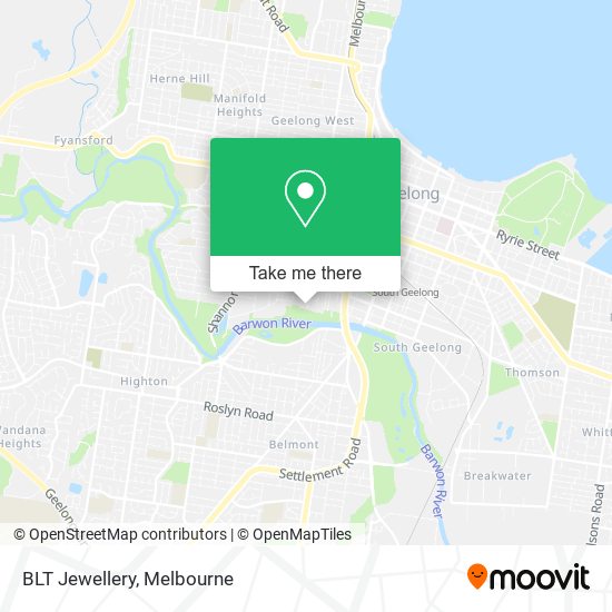 BLT Jewellery map