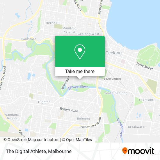 The Digital Athlete map