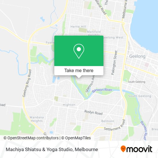 Machiya Shiatsu & Yoga Studio map