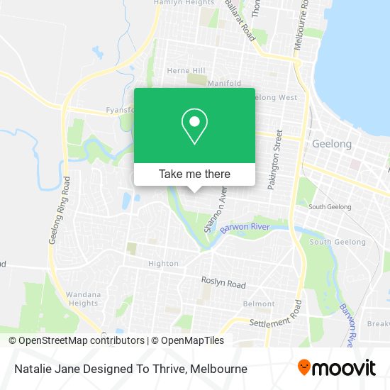 Natalie Jane Designed To Thrive map