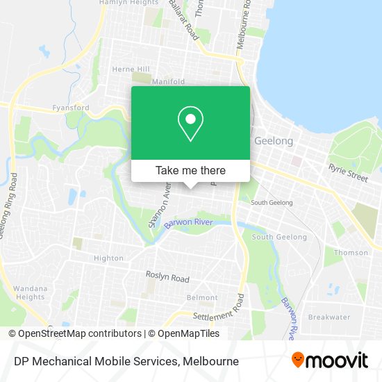 DP Mechanical Mobile Services map
