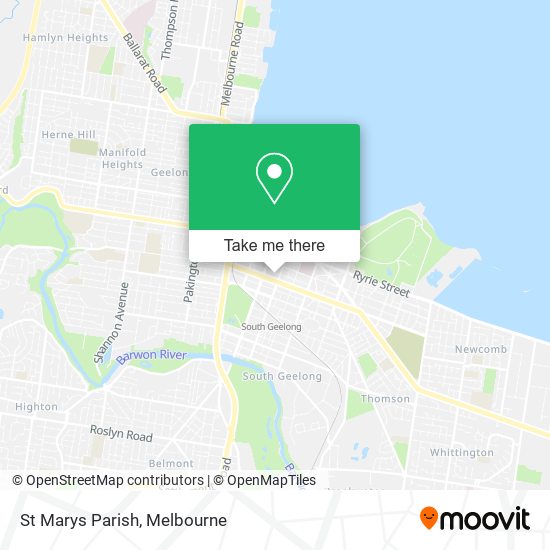 St Marys Parish map
