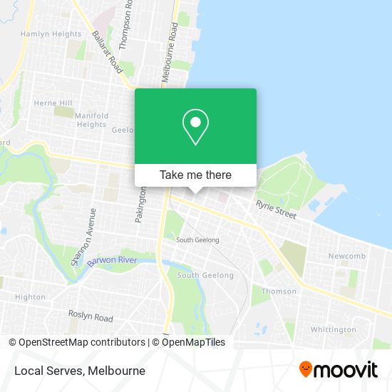Local Serves map