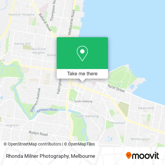 Rhonda Milner Photography map