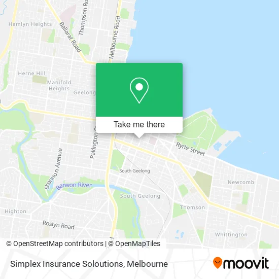 Simplex Insurance Soloutions map