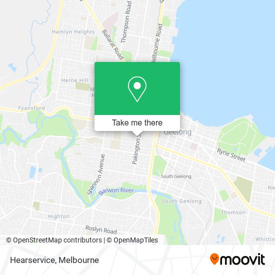 Hearservice map