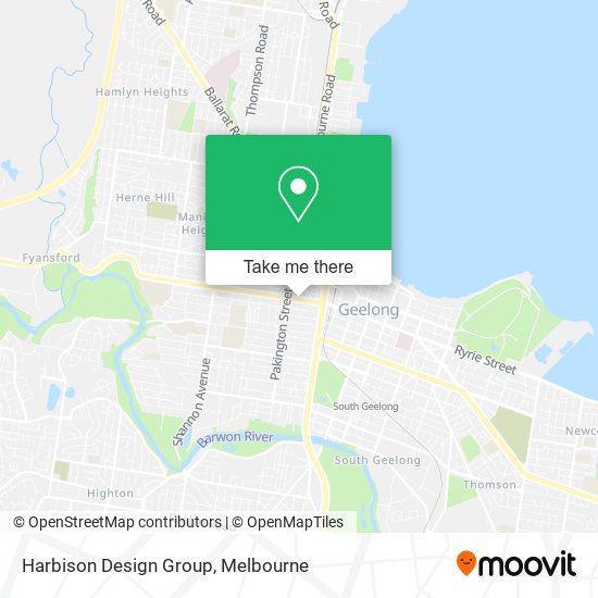 Harbison Design Group map