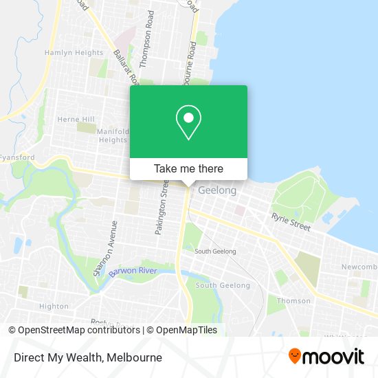 Direct My Wealth map