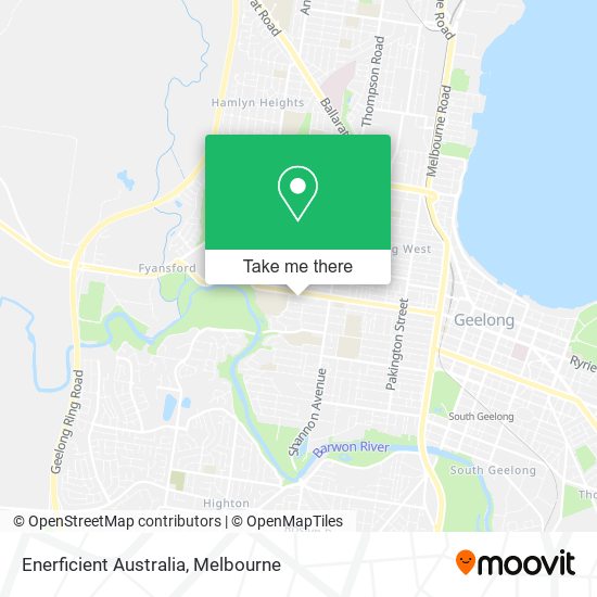 Enerficient Australia map