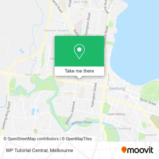 Mapa WP Tutorial Central