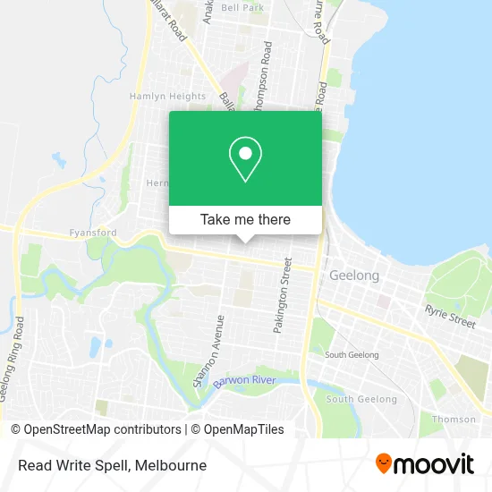 Mapa Read Write Spell